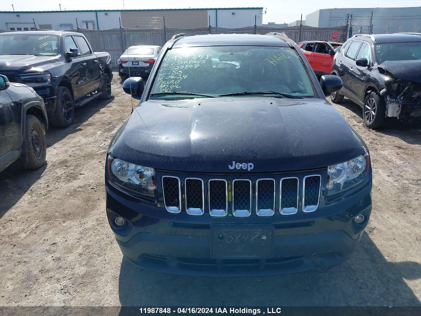 2016 Jeep Compass Sport VIN: 1C4NJDAB2GD720848 Lot: 11987848