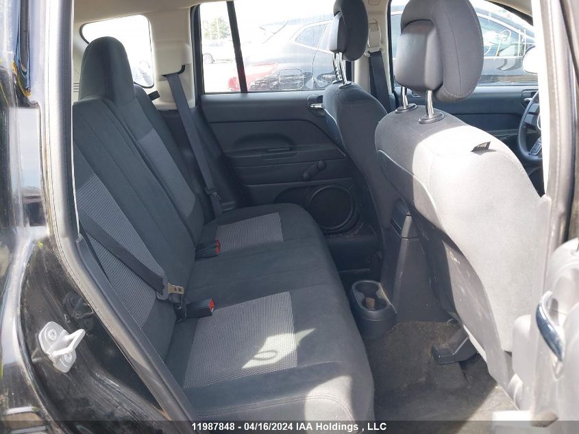 2016 Jeep Compass Sport VIN: 1C4NJDAB2GD720848 Lot: 11987848