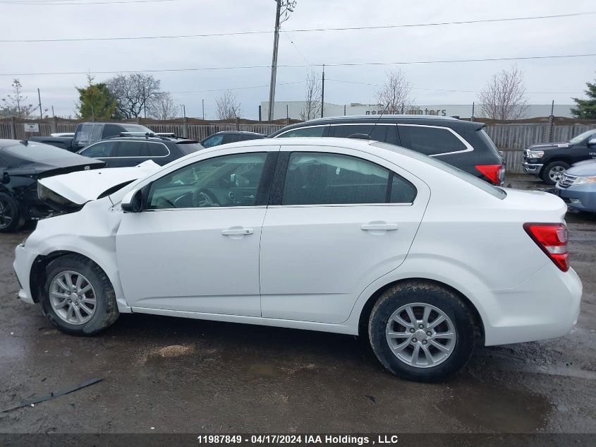 2018 Chevrolet Sonic Lt VIN: 1G1JD5SH3J4123223 Lot: 39222950