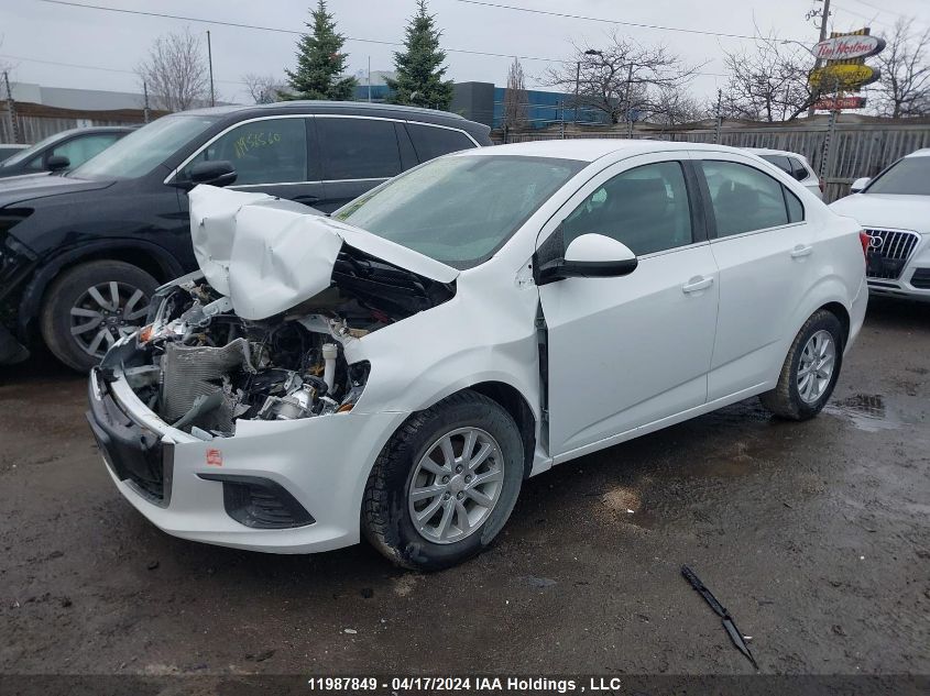 2018 Chevrolet Sonic Lt VIN: 1G1JD5SH3J4123223 Lot: 39222950