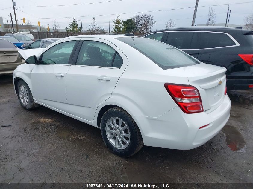 2018 Chevrolet Sonic Lt VIN: 1G1JD5SH3J4123223 Lot: 39222950