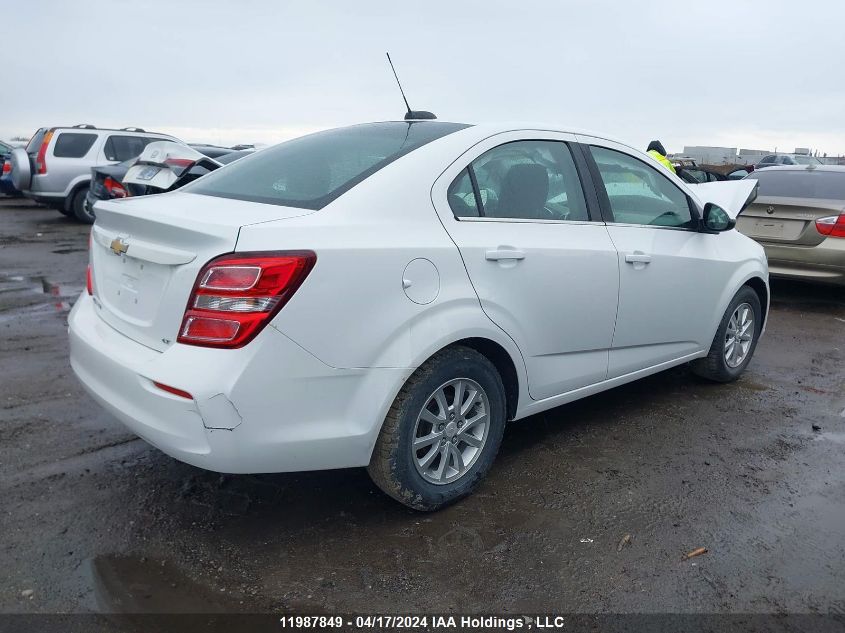 2018 Chevrolet Sonic Lt VIN: 1G1JD5SH3J4123223 Lot: 39222950