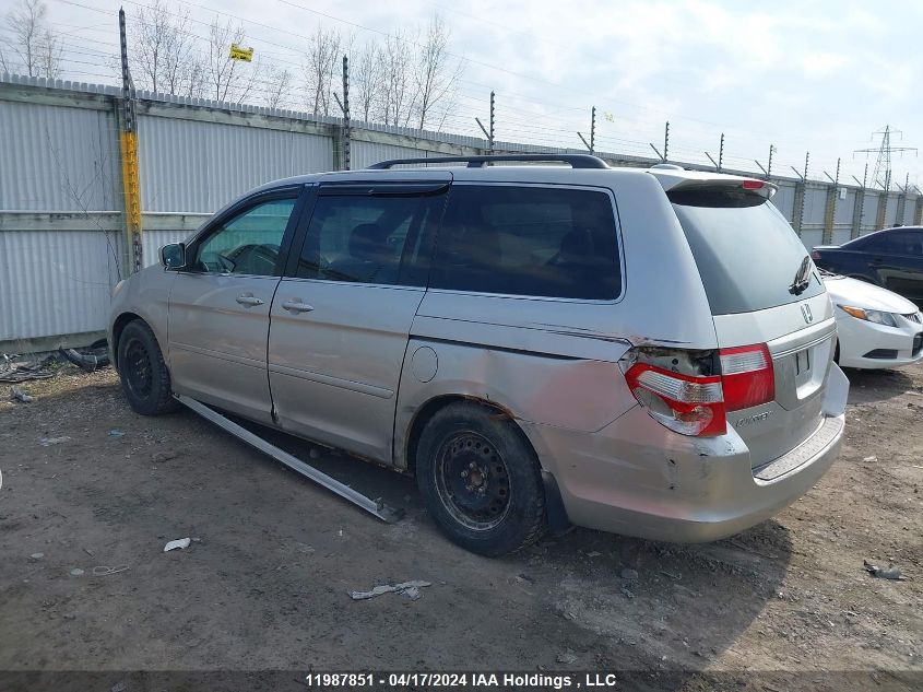 2006 Honda Odyssey VIN: 5FNRL38756B461531 Lot: 11987851