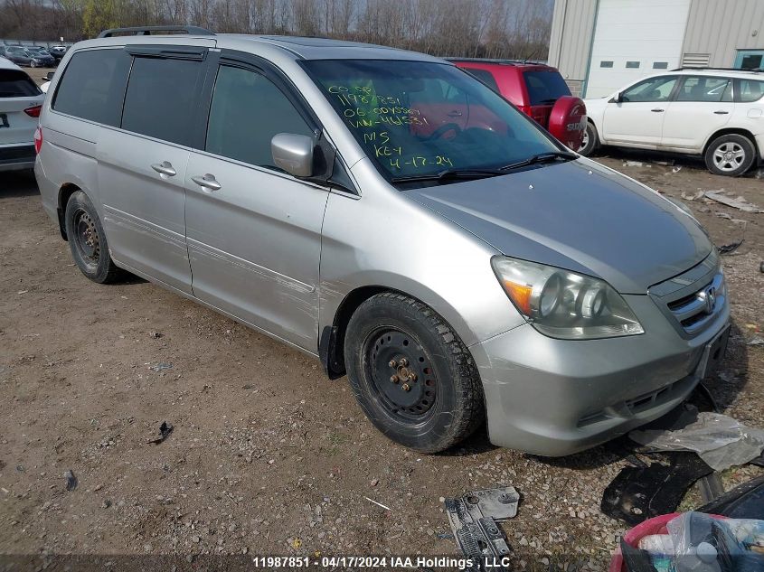 2006 Honda Odyssey VIN: 5FNRL38756B461531 Lot: 11987851