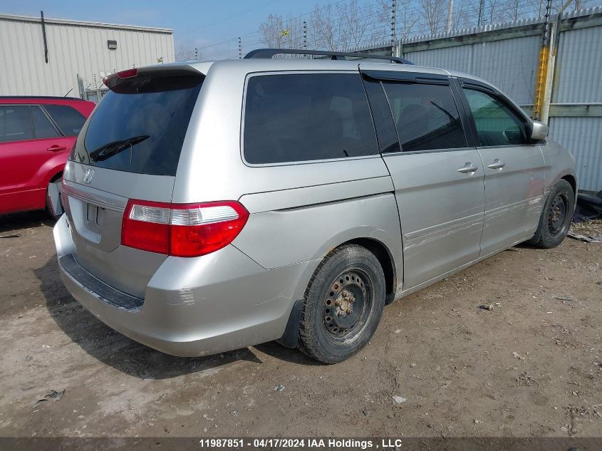 2006 Honda Odyssey VIN: 5FNRL38756B461531 Lot: 11987851