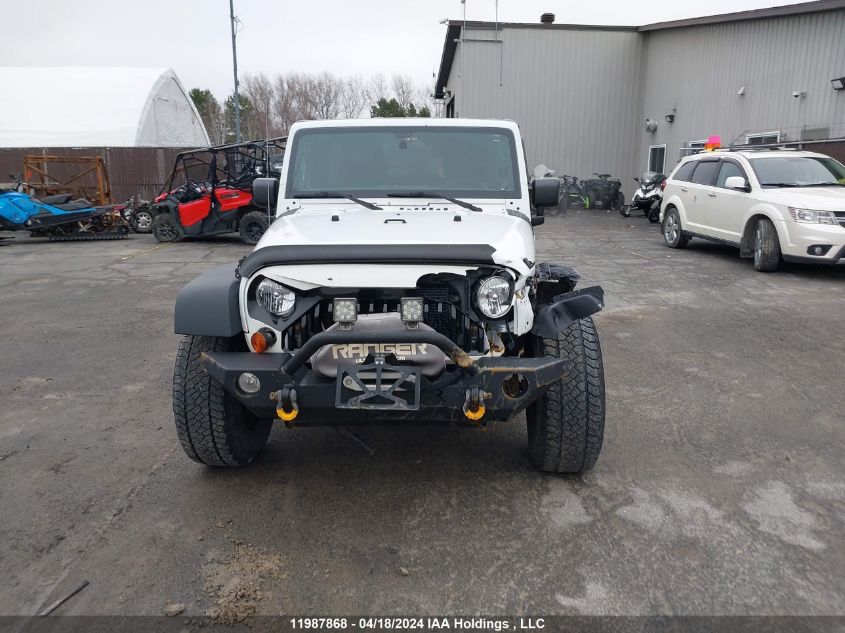 2012 Jeep Wrangler Unlimited Sport VIN: 1C4BJWDG2CL249287 Lot: 11987868