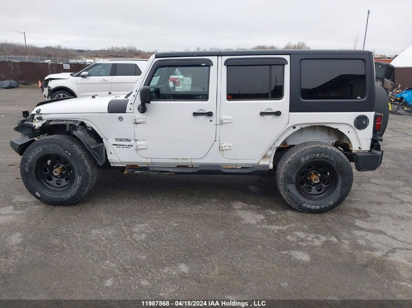 2012 Jeep Wrangler Unlimited Sport VIN: 1C4BJWDG2CL249287 Lot: 11987868