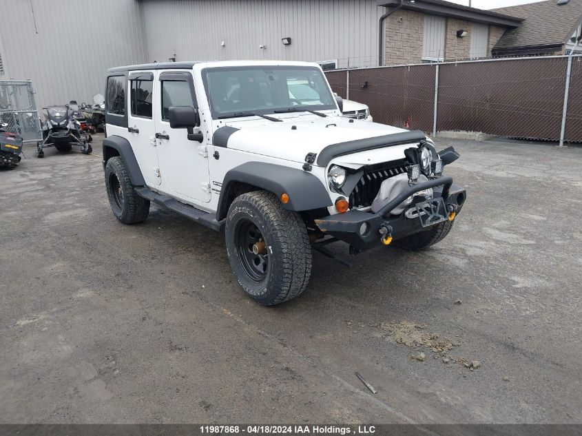 2012 Jeep Wrangler Unlimited Sport VIN: 1C4BJWDG2CL249287 Lot: 11987868