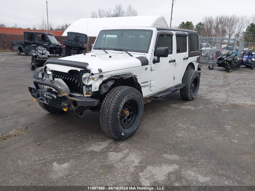 2012 Jeep Wrangler Unlimited Sport VIN: 1C4BJWDG2CL249287 Lot: 11987868