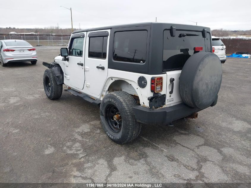 2012 Jeep Wrangler Unlimited Sport VIN: 1C4BJWDG2CL249287 Lot: 11987868