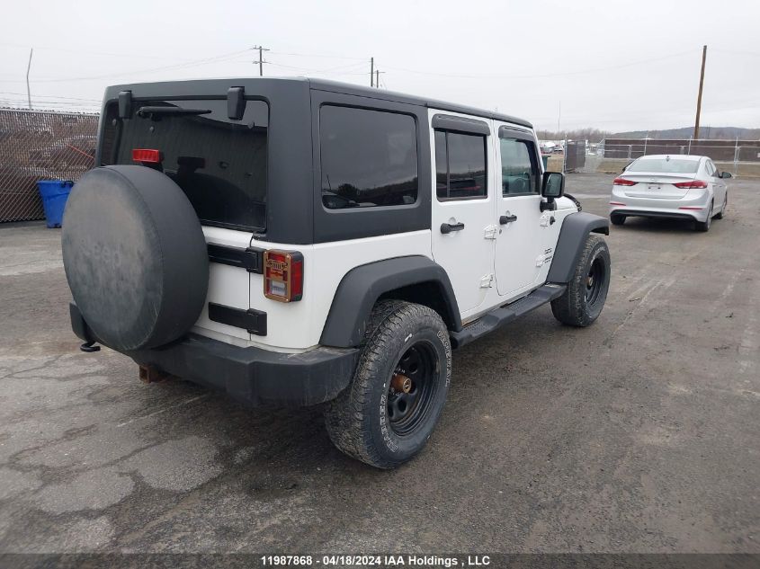 2012 Jeep Wrangler Unlimited Sport VIN: 1C4BJWDG2CL249287 Lot: 11987868