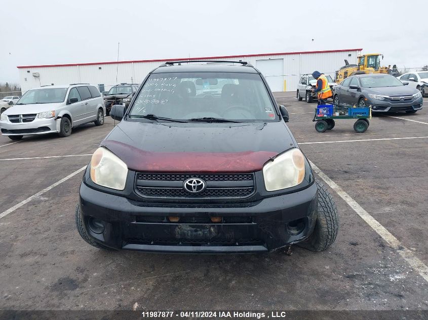 2004 Toyota Rav4 VIN: JTEHD20VX46001024 Lot: 11987877