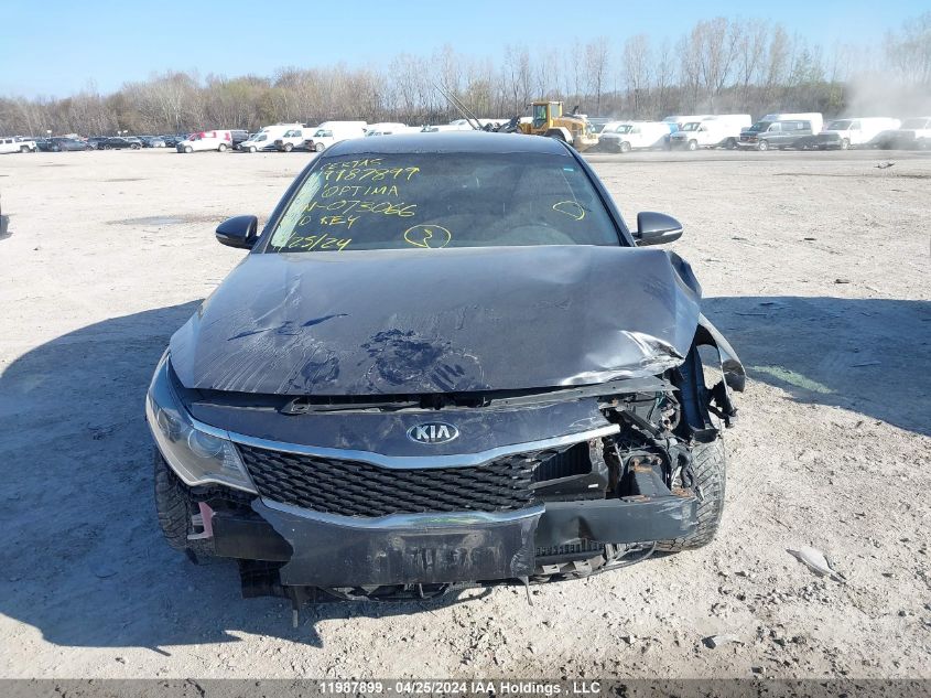 2016 Kia Optima VIN: 5XXGT4L15GG073066 Lot: 11987899