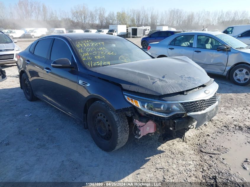 2016 Kia Optima VIN: 5XXGT4L15GG073066 Lot: 11987899