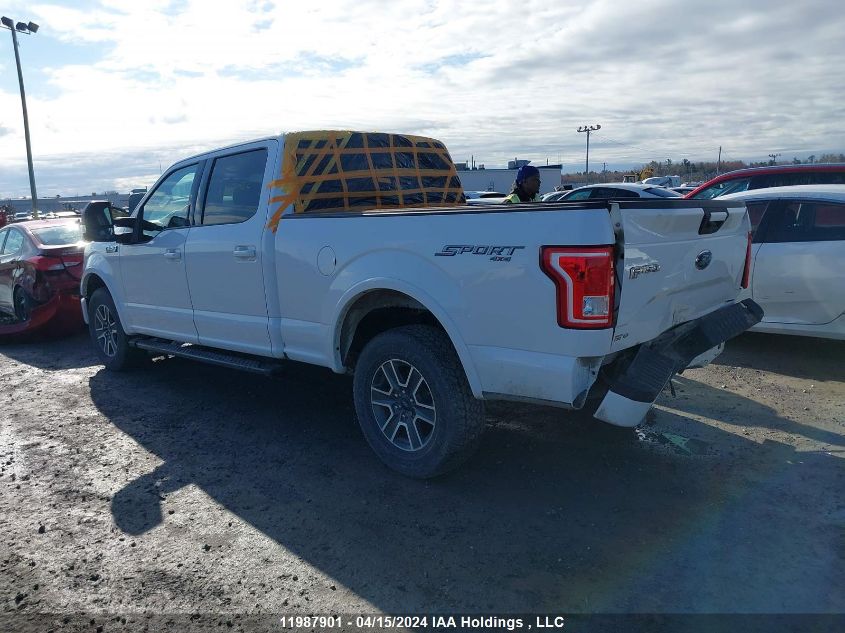 2016 Ford F-150 VIN: 1FTFW1EF3GFA79022 Lot: 11987901