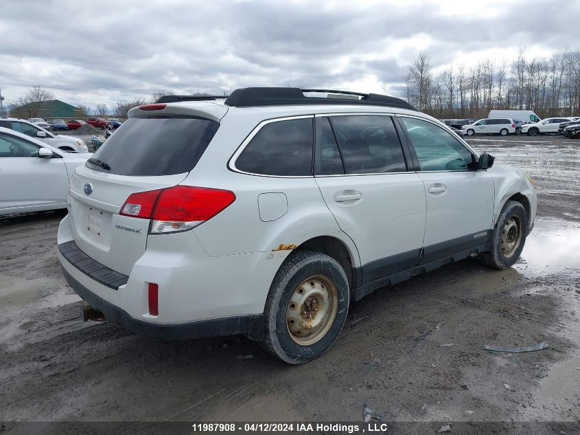 2011 Subaru Legacy Outback VIN: 4S4BRGBC9B1403658 Lot: 11987908