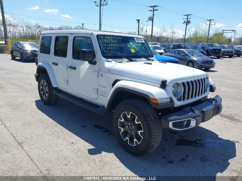 2024 Jeep Wrangler Sahara VIN: 1C4PJXEN8RW181285 Lot: 11987912