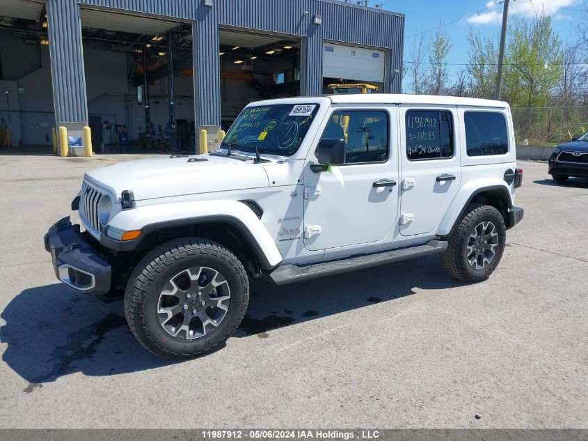 2024 Jeep Wrangler Sahara VIN: 1C4PJXEN8RW181285 Lot: 11987912