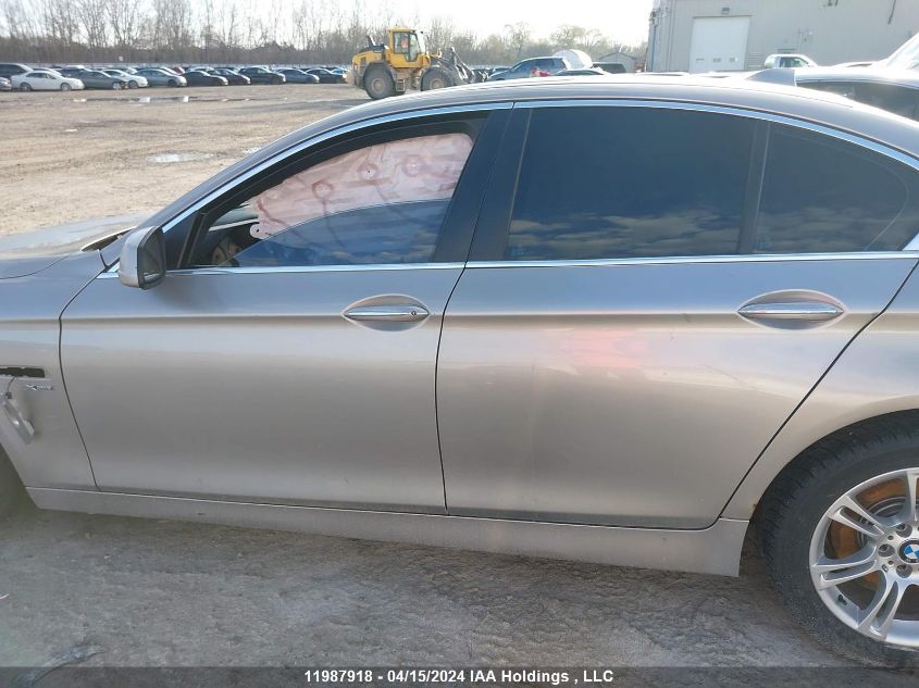 2011 BMW 5 Series VIN: WBAFU7C53BC878664 Lot: 11987918