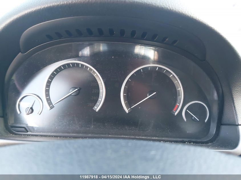 2011 BMW 5 Series VIN: WBAFU7C53BC878664 Lot: 11987918