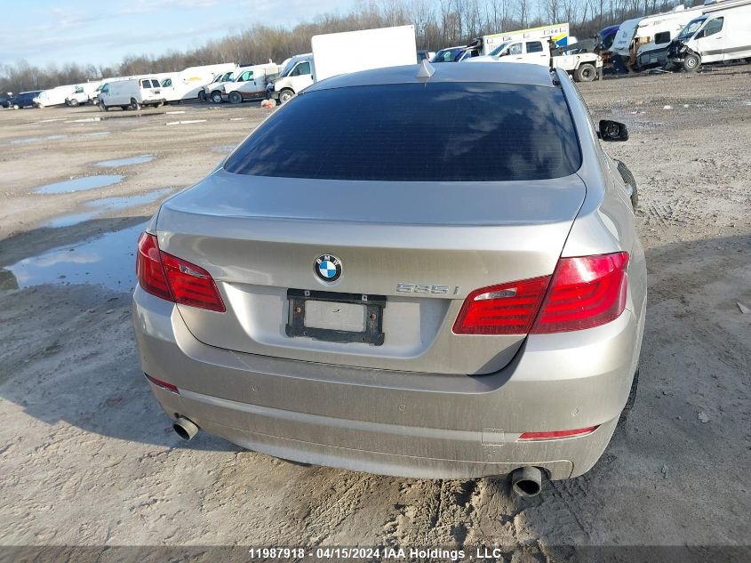 2011 BMW 5 Series VIN: WBAFU7C53BC878664 Lot: 11987918