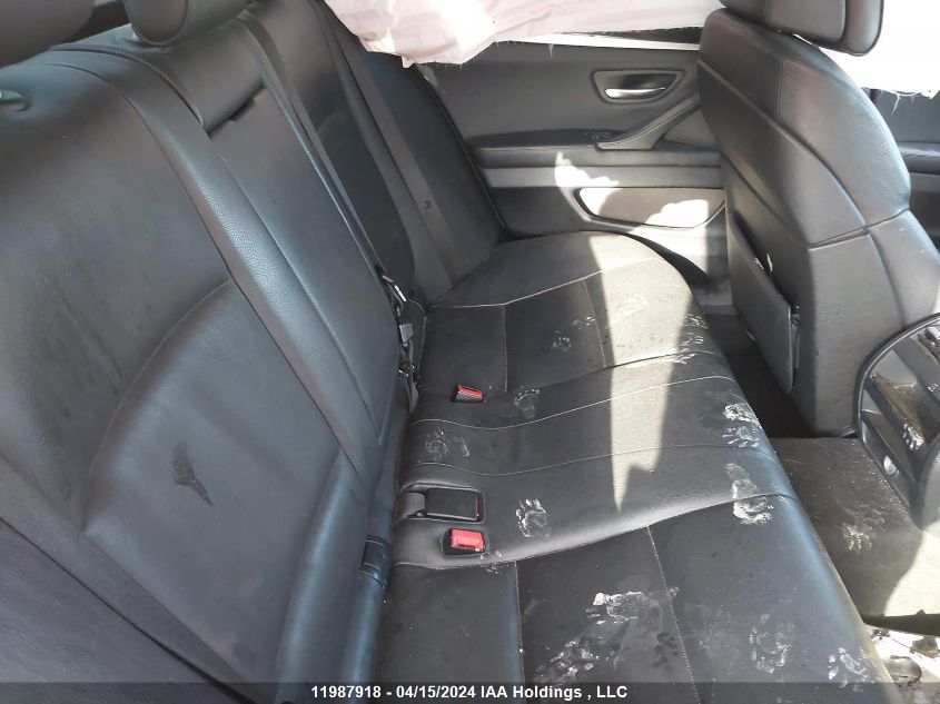 2011 BMW 5 Series VIN: WBAFU7C53BC878664 Lot: 11987918