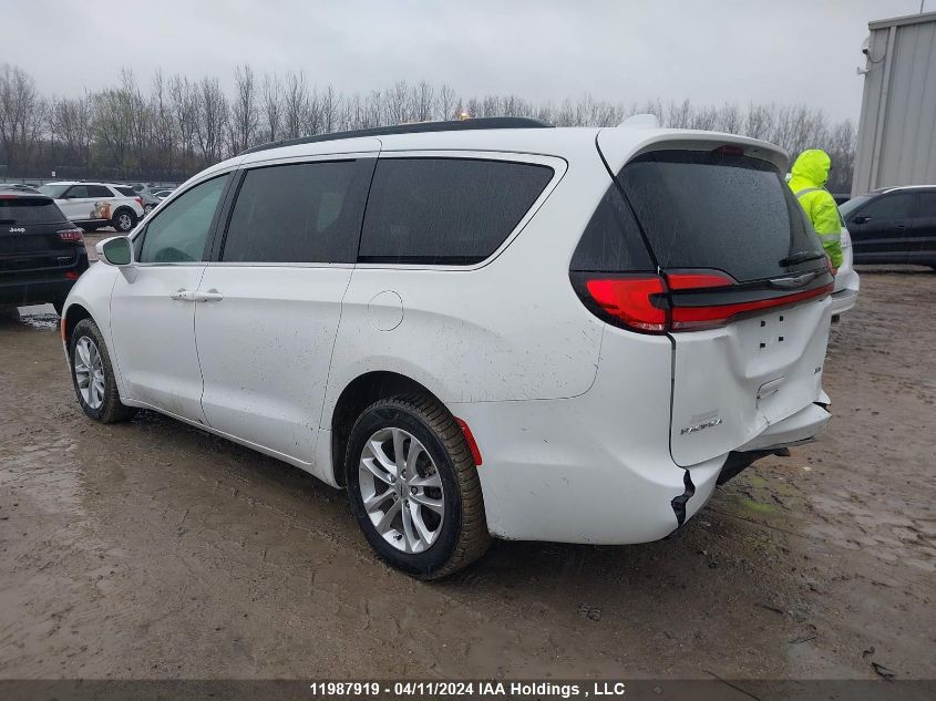 2021 Chrysler Pacifica Touring Awd VIN: 2C4RC3FG9MR537241 Lot: 11987919