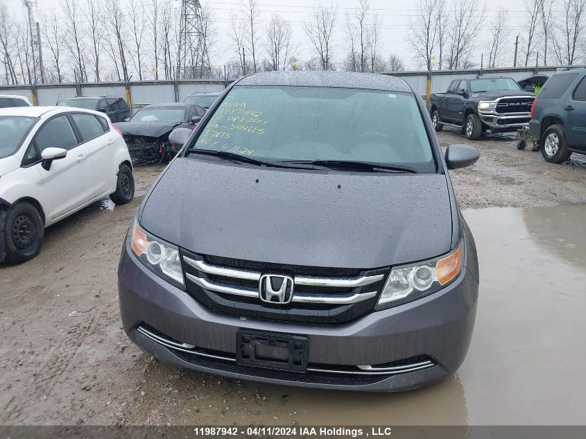 2015 Honda Odyssey Ex VIN: 5FNRL5H46FB504615 Lot: 11987942