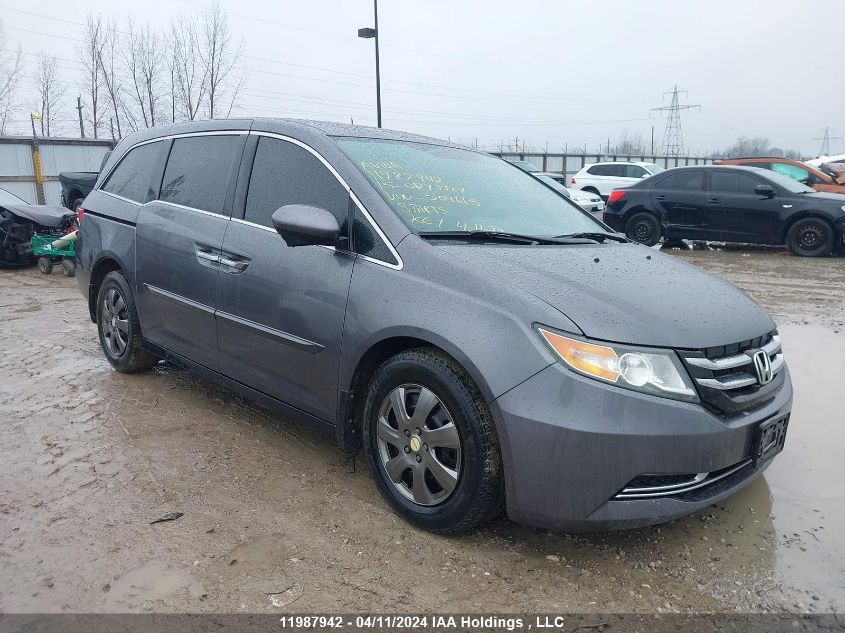 2015 Honda Odyssey Ex VIN: 5FNRL5H46FB504615 Lot: 11987942