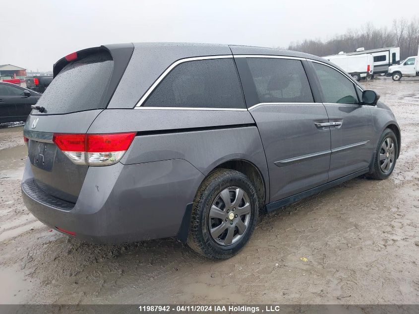 2015 Honda Odyssey Ex VIN: 5FNRL5H46FB504615 Lot: 11987942