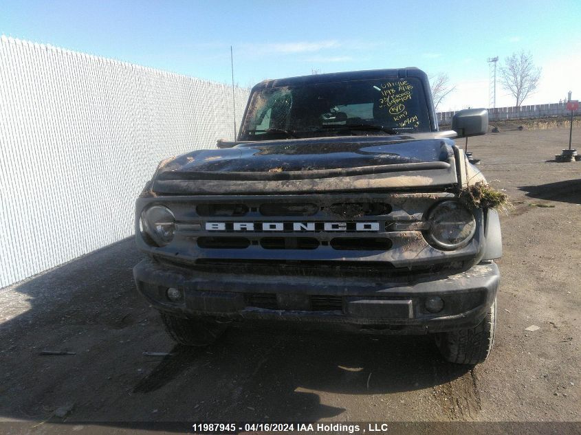 2023 Ford Bronco Big Bend VIN: 1FMEE5BP8PLB98409 Lot: 11987945