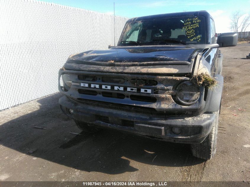 2023 Ford Bronco Big Bend VIN: 1FMEE5BP8PLB98409 Lot: 11987945