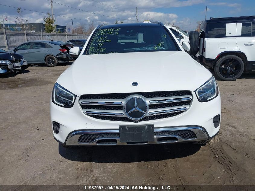 2022 Mercedes-Benz Glc VIN: W1N0G8EB0NV385678 Lot: 11987957