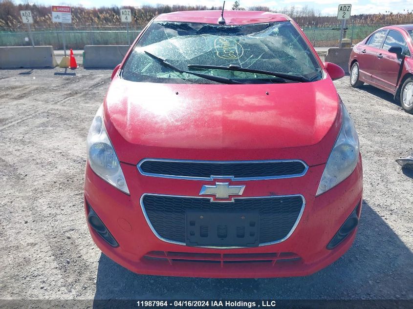 2013 Chevrolet Spark Ls VIN: KL8CB6S90DC505779 Lot: 11987964