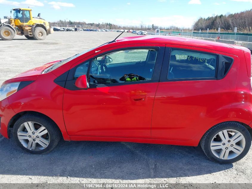 2013 Chevrolet Spark Ls VIN: KL8CB6S90DC505779 Lot: 11987964