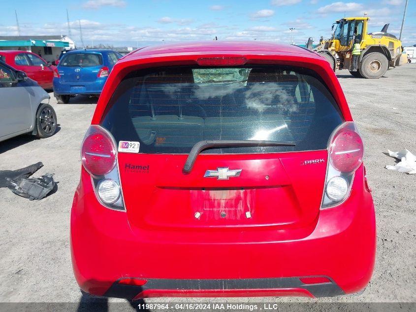2013 Chevrolet Spark Ls VIN: KL8CB6S90DC505779 Lot: 11987964
