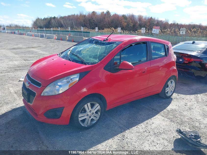 2013 Chevrolet Spark Ls VIN: KL8CB6S90DC505779 Lot: 11987964