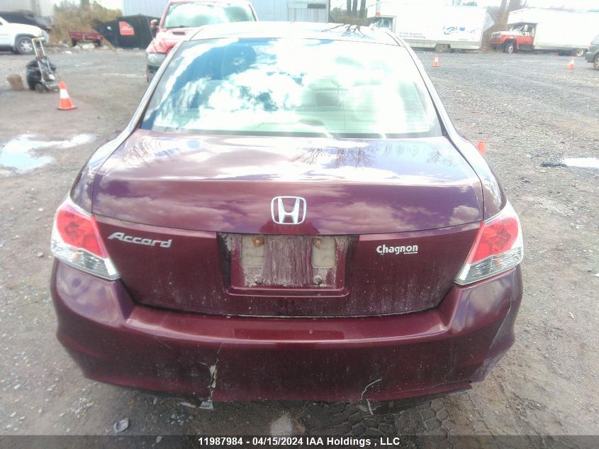 2008 Honda Accord Lx VIN: 1HGCP26368A811928 Lot: 11987984