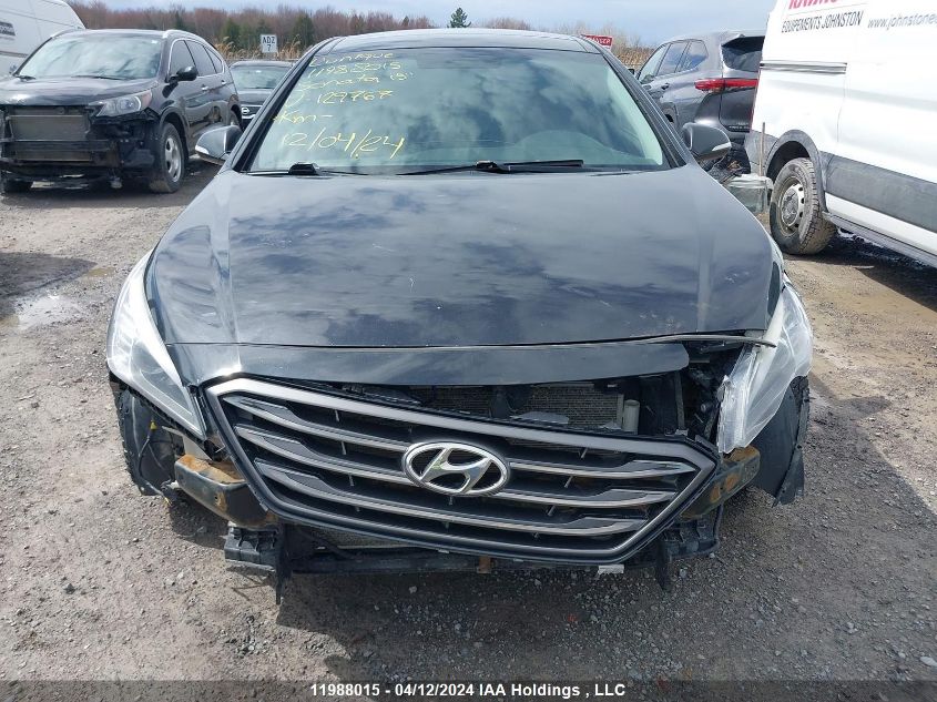 2015 Hyundai Sonata Sport Tech VIN: 5NPE34AF8FH129767 Lot: 11988015