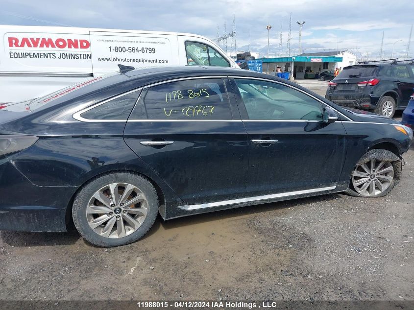 2015 Hyundai Sonata Sport Tech VIN: 5NPE34AF8FH129767 Lot: 11988015