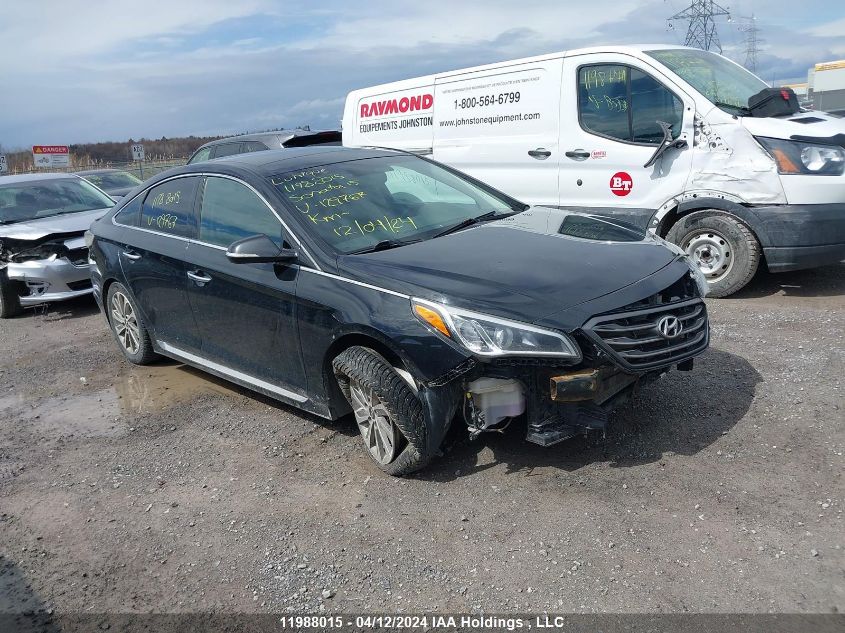 2015 Hyundai Sonata Sport Tech VIN: 5NPE34AF8FH129767 Lot: 11988015