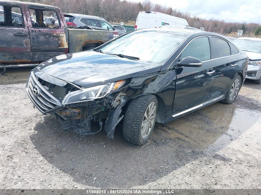 2015 Hyundai Sonata Sport Tech VIN: 5NPE34AF8FH129767 Lot: 11988015