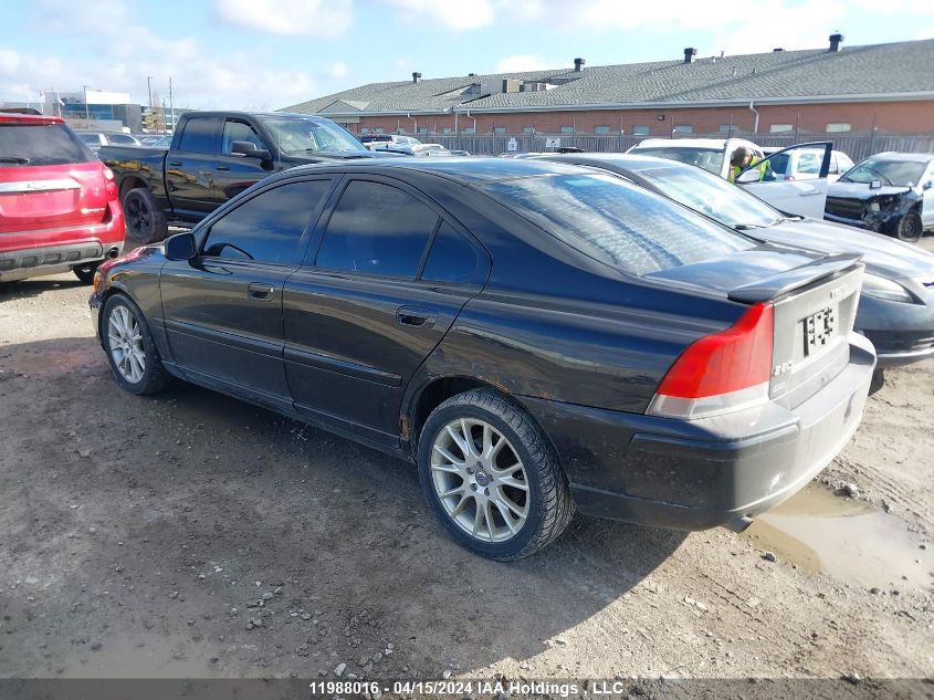 2007 Volvo S60 2.5T VIN: YV1RH592172618969 Lot: 11988016