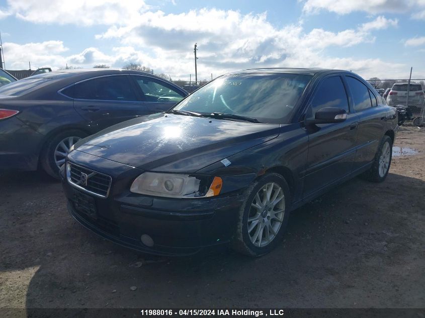 2007 Volvo S60 2.5T VIN: YV1RH592172618969 Lot: 11988016