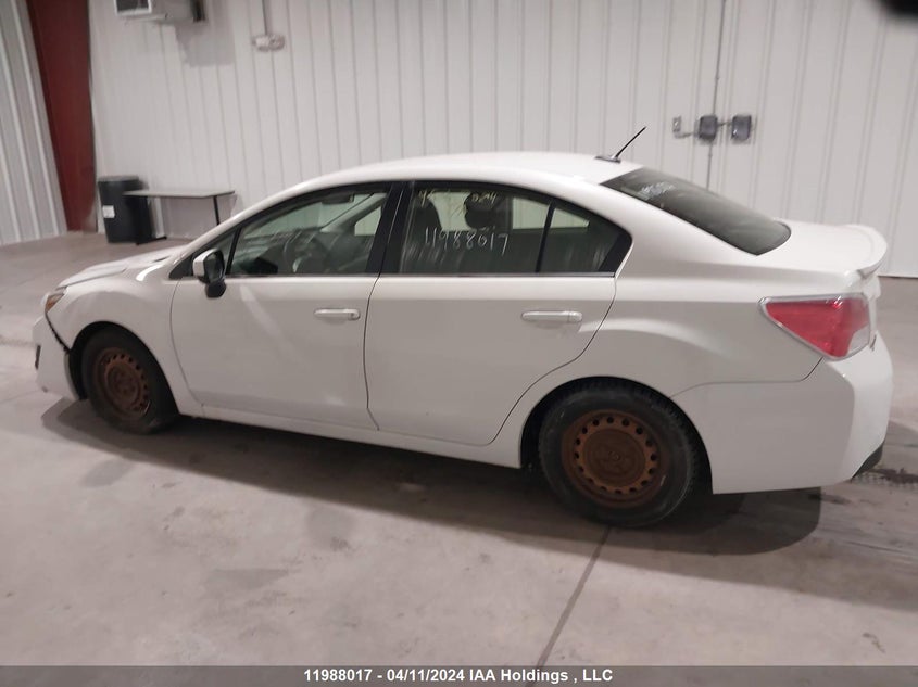 2016 Subaru Impreza VIN: JF1GJAA67GH009851 Lot: 11988017