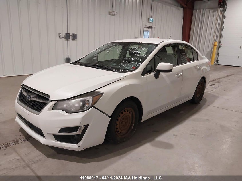 2016 Subaru Impreza VIN: JF1GJAA67GH009851 Lot: 11988017