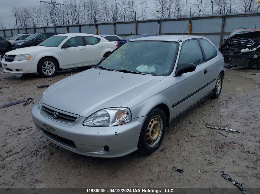 1999 Honda Civic Cx VIN: 2HGEJ6426XH007320 Lot: 11988035