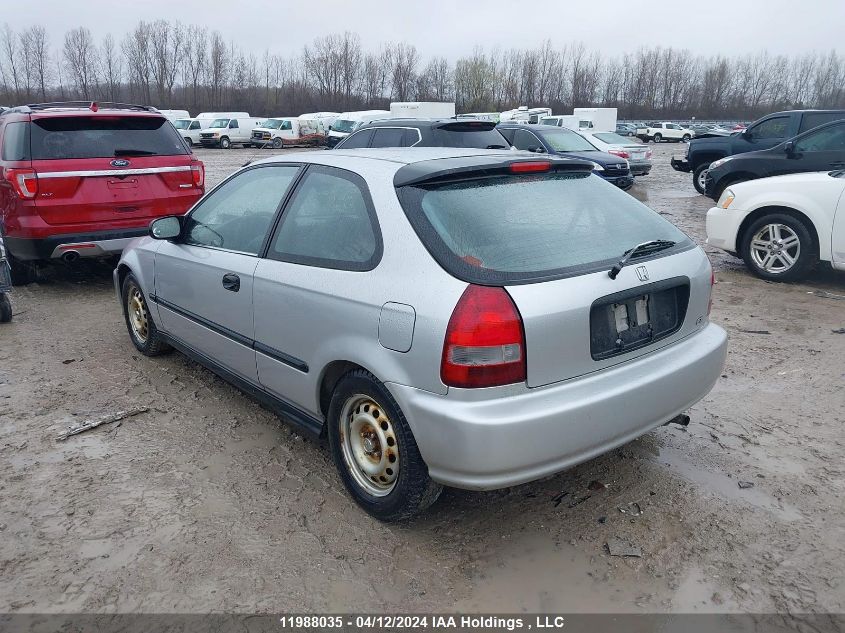 1999 Honda Civic Cx VIN: 2HGEJ6426XH007320 Lot: 11988035