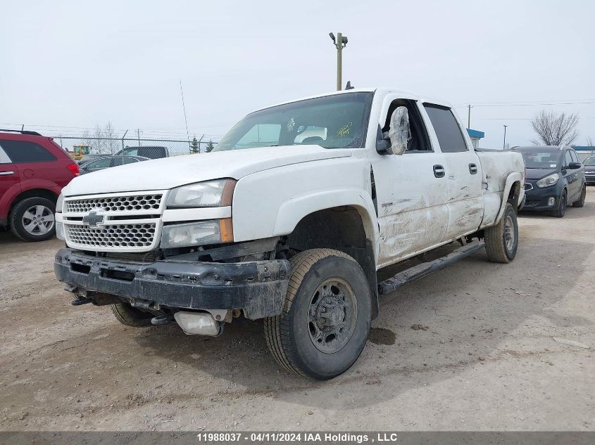 2006 Chevrolet Silverado K2500 Heavy Duty VIN: 1GCHK23D76F254785 Lot: 11988037