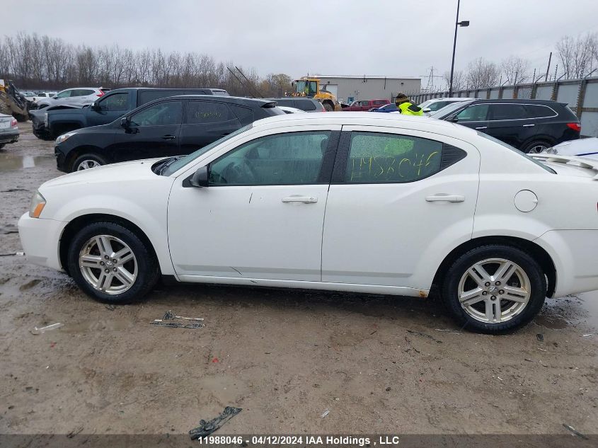 2008 Dodge Avenger VIN: 1B3LC56R88N249234 Lot: 11988046